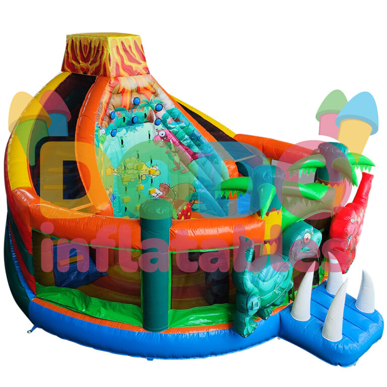 Hoppeborg Multiplay Vulkan med rutsjebane